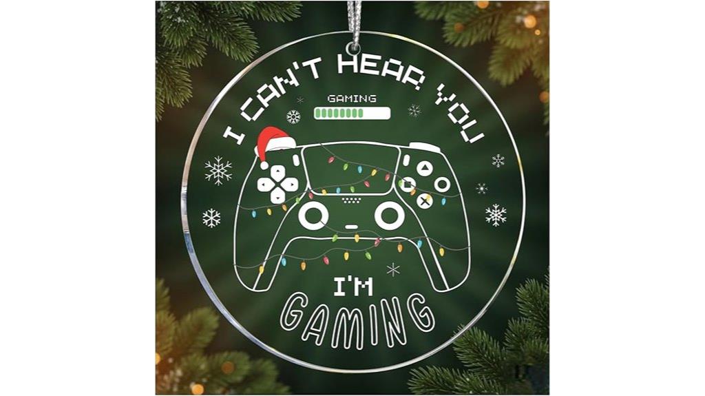 video game christmas ornaments