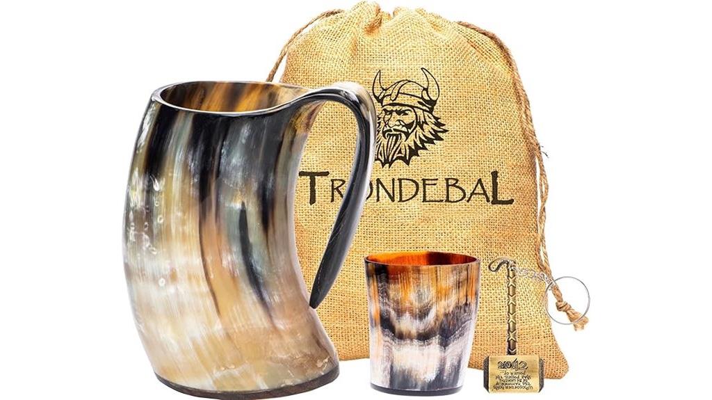 viking horn mug