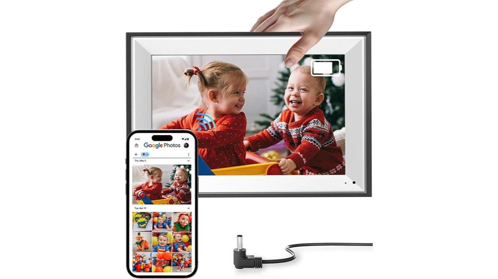 wifi photo frame display
