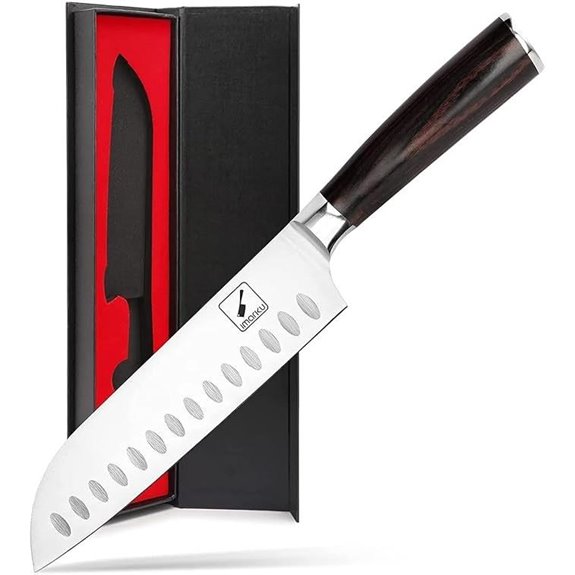 imarku 7-Inch Chef Knife with Sharp Santoku Blade