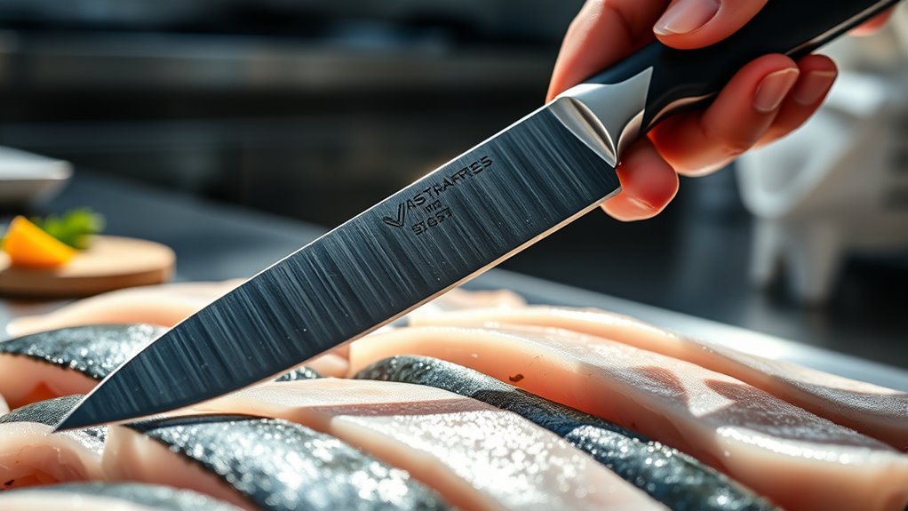 blade material handle comfort