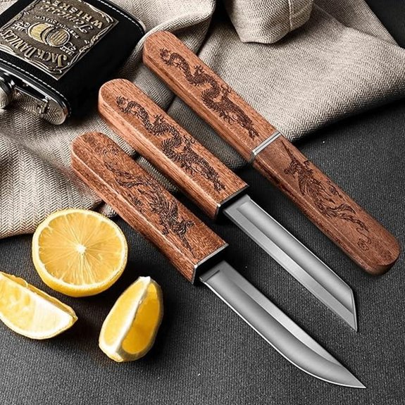Samurai 2-in-1 Handcrafted Dragon & Phoenix Chef Knife