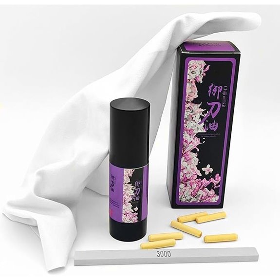 Katana Cleaning Kit with Sharpening Stone and Oil