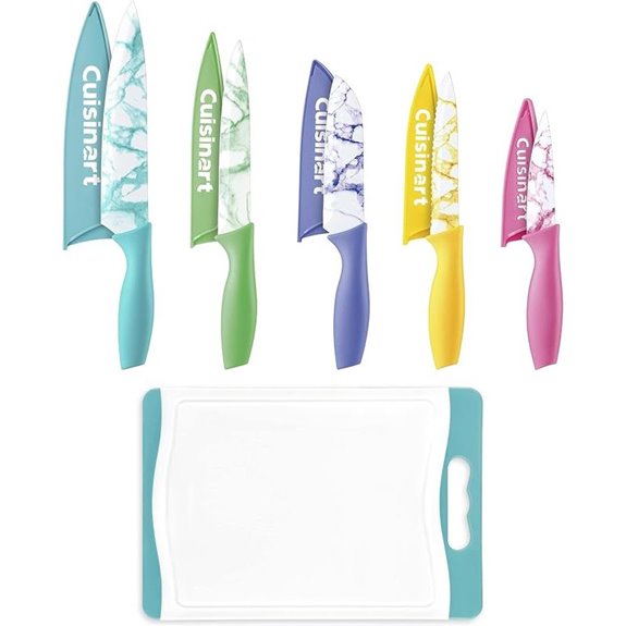 Cuisinart 11-Piece Marble Knife & Cutting Board Set