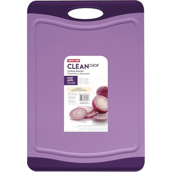 Neoflam Flutto Purple Poly Cutting Board