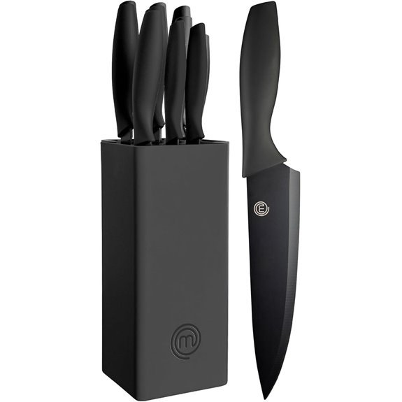 MasterChef Knife Set with Block 6 Knives
