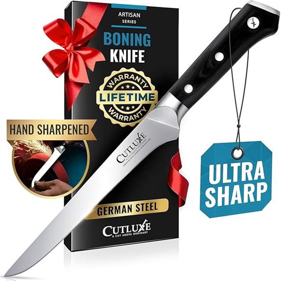 Cutluxe 6 Razor Sharp Boning Knife