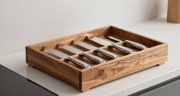 top in drawer knife storage