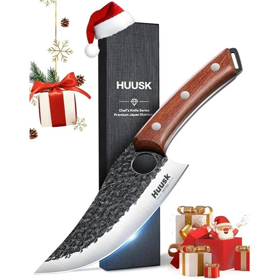 Huusk Viking Japanese Chef Knife with Ergonomic Handle