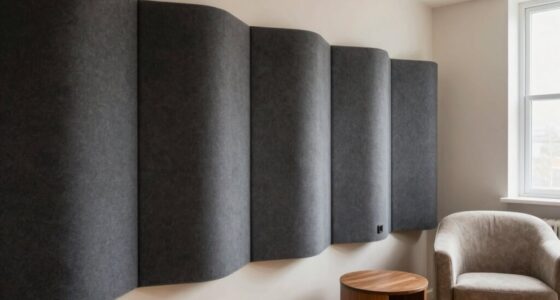 absorbing sound in rooms