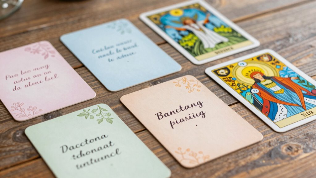 affirmations or oracle guidance
