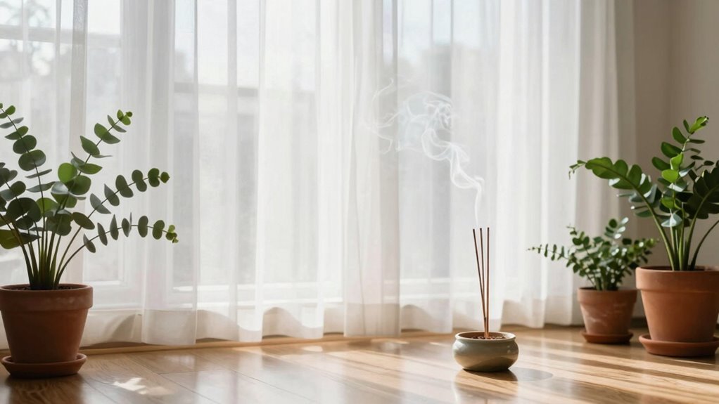 air quality enhances meditation tranquility