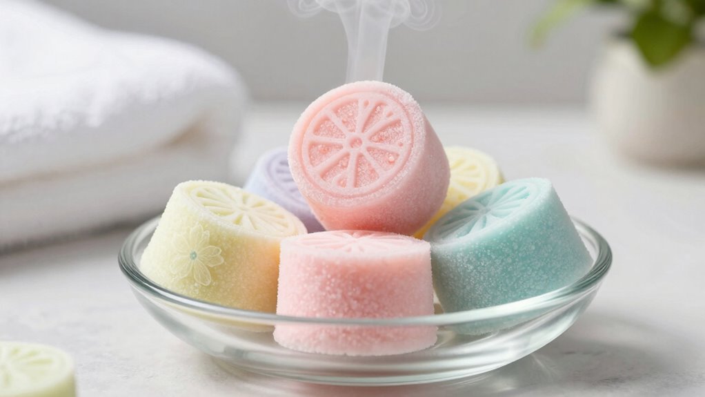 aromatherapy shower steamers promote relaxation
