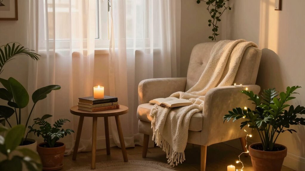 create peaceful spiritual retreat
