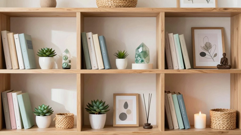 curated balanced calming decor