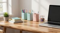 decluttered desk clearer mind