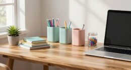 decluttered desk clearer mind