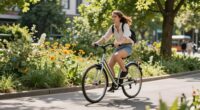 eco friendly bike commuting