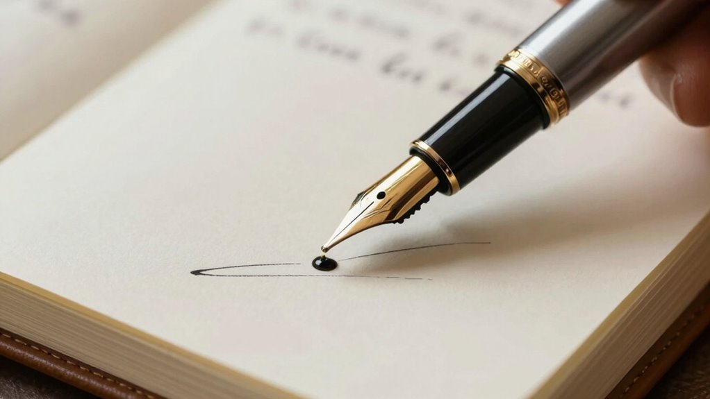 expressive deliberate handwriting art