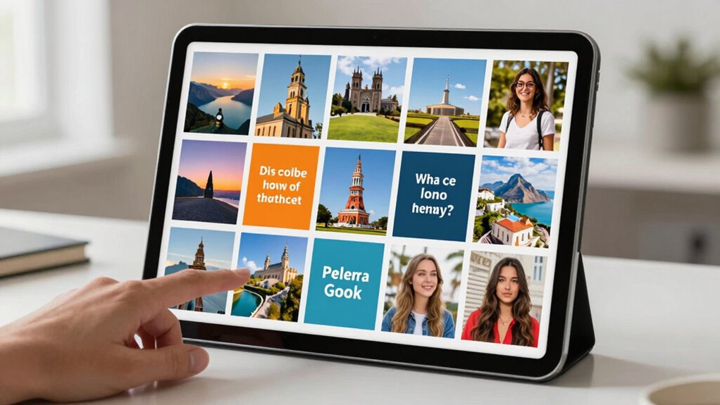 interactive customizable vision displays