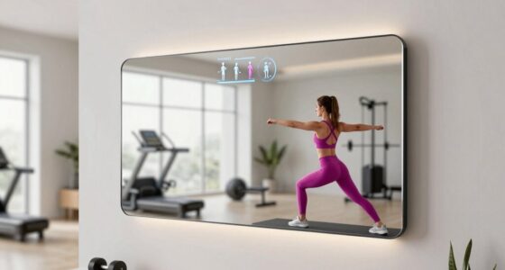 interactive fitness mirror technology