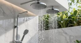 luxury rainfall shower heads