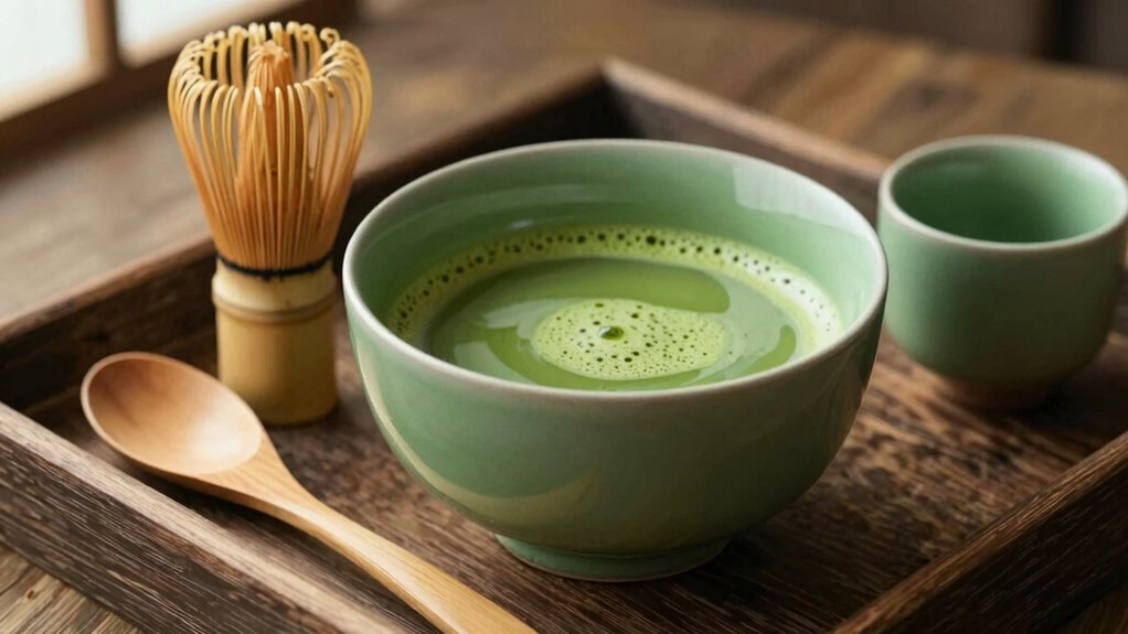 mindful matcha preparation ritual