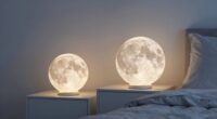 moon lamps create ambiance