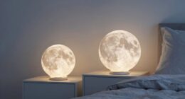 moon lamps create ambiance