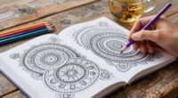 relaxing artistic mindfulness activity
