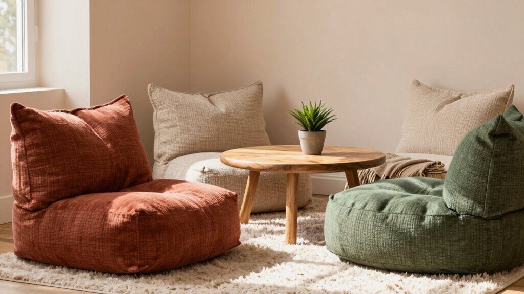 selecting cozy floor cushions