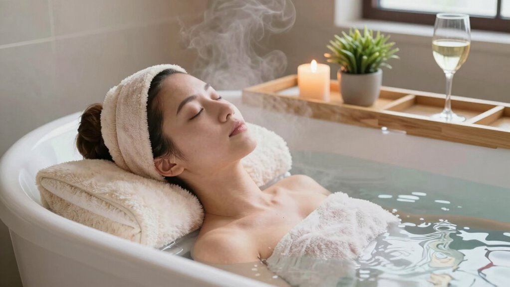 spa bath relaxation essentials